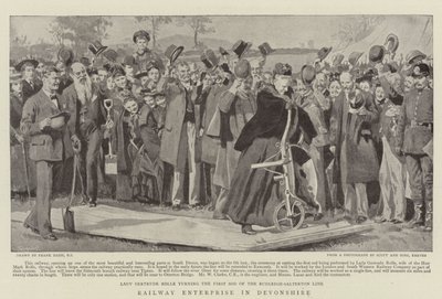 Railway Enterprise Devonshire-ben alkotó: Frank Dadd